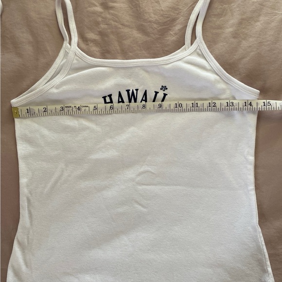 White Hawaii Tank Top - Picture 7 of 8